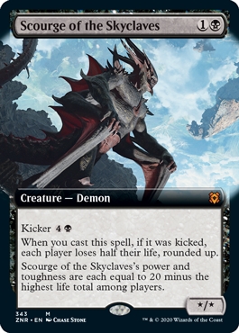 Scourge of the Skyclaves Zendikar Rising Bordless